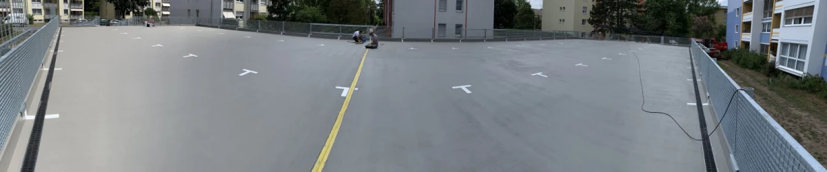 Paumannstraße, Nürnberg – Triflex Abdichtungsarbeiten